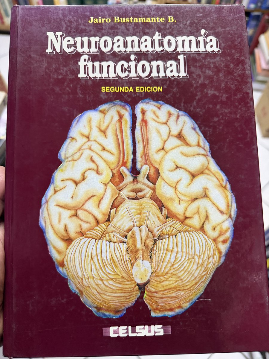 Cuneatos's tweet photo. De la escuela colombiana 🇨🇴 de Neuroanatomía; del Dr. Jairo Bustamante, Facultad de Medicina, Universidad de Antioquia, Medellín, Colombia 🇨🇴. Libros viejos. https://t.co/k79JyDfvGG