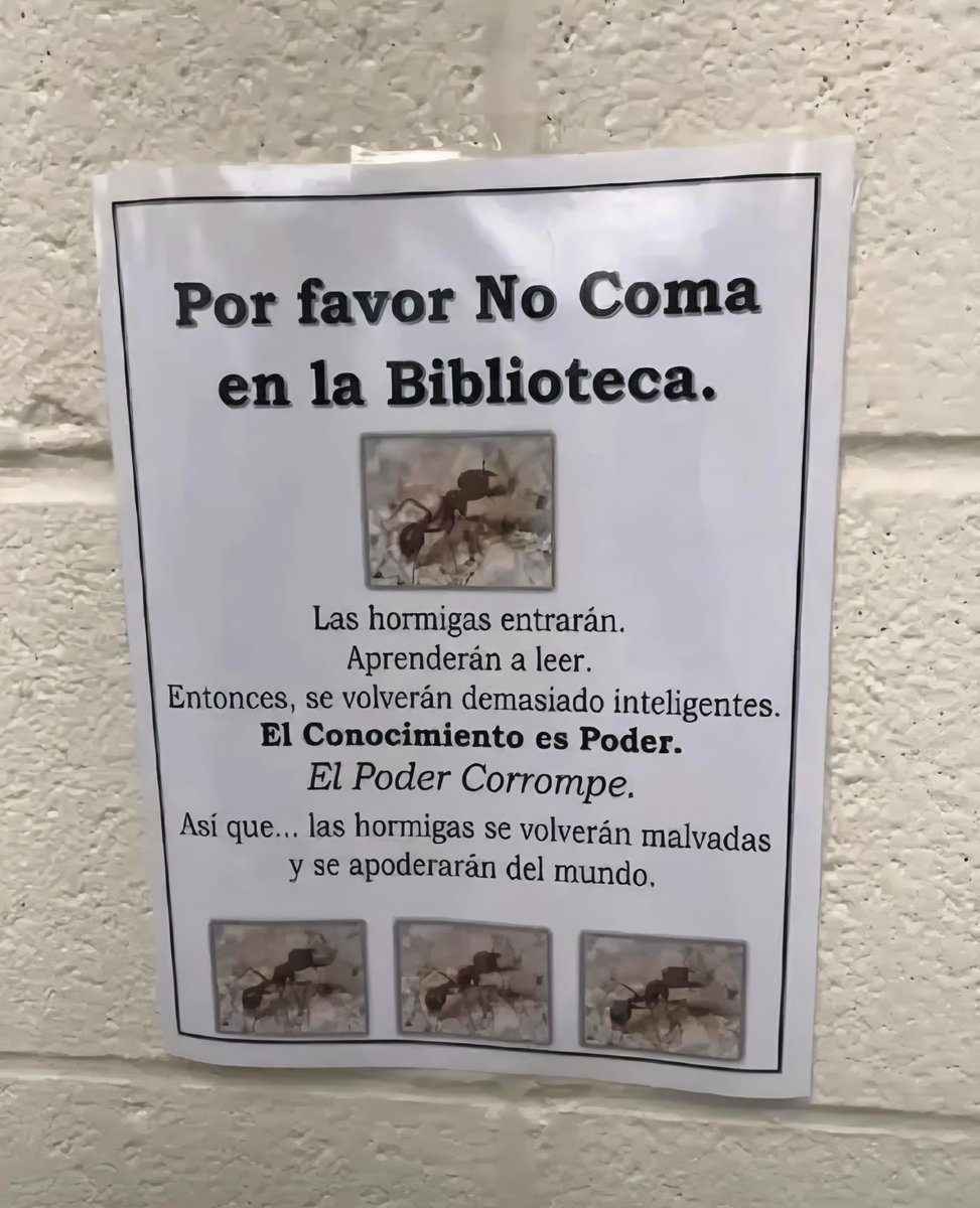 Dios_0ficial's tweet photo. El Apocalipsis puede ser reescrito si comen en la biblioteca. https://t.co/tv59NICLwU