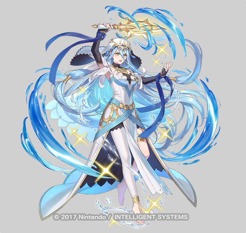 hagiwararin's tweet photo. 【おしらせ】
ファイアーエムブレムヒーローズにて、「耀く水面の歌姫 アクア」のイラストを担当させていただきました。
第10回英雄総選挙 女性部門第2位、おめでとうございます！
#FEヒーローズ #FEHeroes https://t.co/H67eV7aQsa
