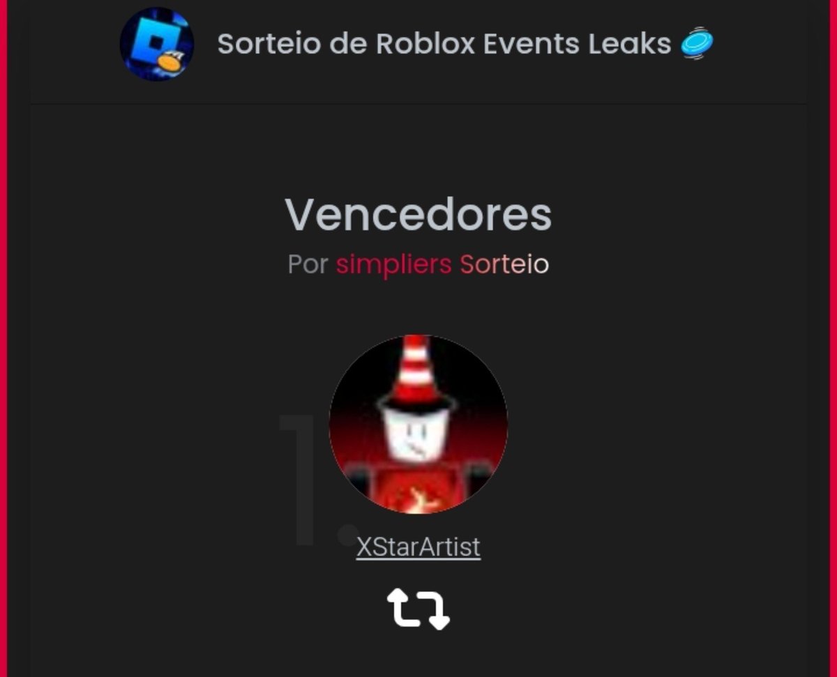 LeaksEvents's tweet photo. ❌ SORTEIO FECHADO❌
O sorteio foi finalizado com o vencedor @XStarArtist sendo o ganhador!!!

Obrigado a todos que participaram.
https://t.co/GH4zjCEqVE https://t.co/KR0R4hOvwU