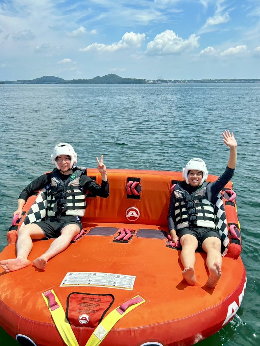 cuccetta's tweet photo. ☀️まだまだ夏☀️
エンジョイしましょ♪

静岡県浜松市の浜名湖畔沿いの宿
#アクアペンションクッチェッタ
宿泊して遊びましょ♪
当日宿泊🆗
素泊まりプランもあります
ご予約、お問い合わせ
☎︎053-526-1110

#浜名湖ペンション
#東海ペットと泊まれる宿
#静岡ネコと泊まれる宿
#浜名湖リトリート https://t.co/RT2mocRZFi