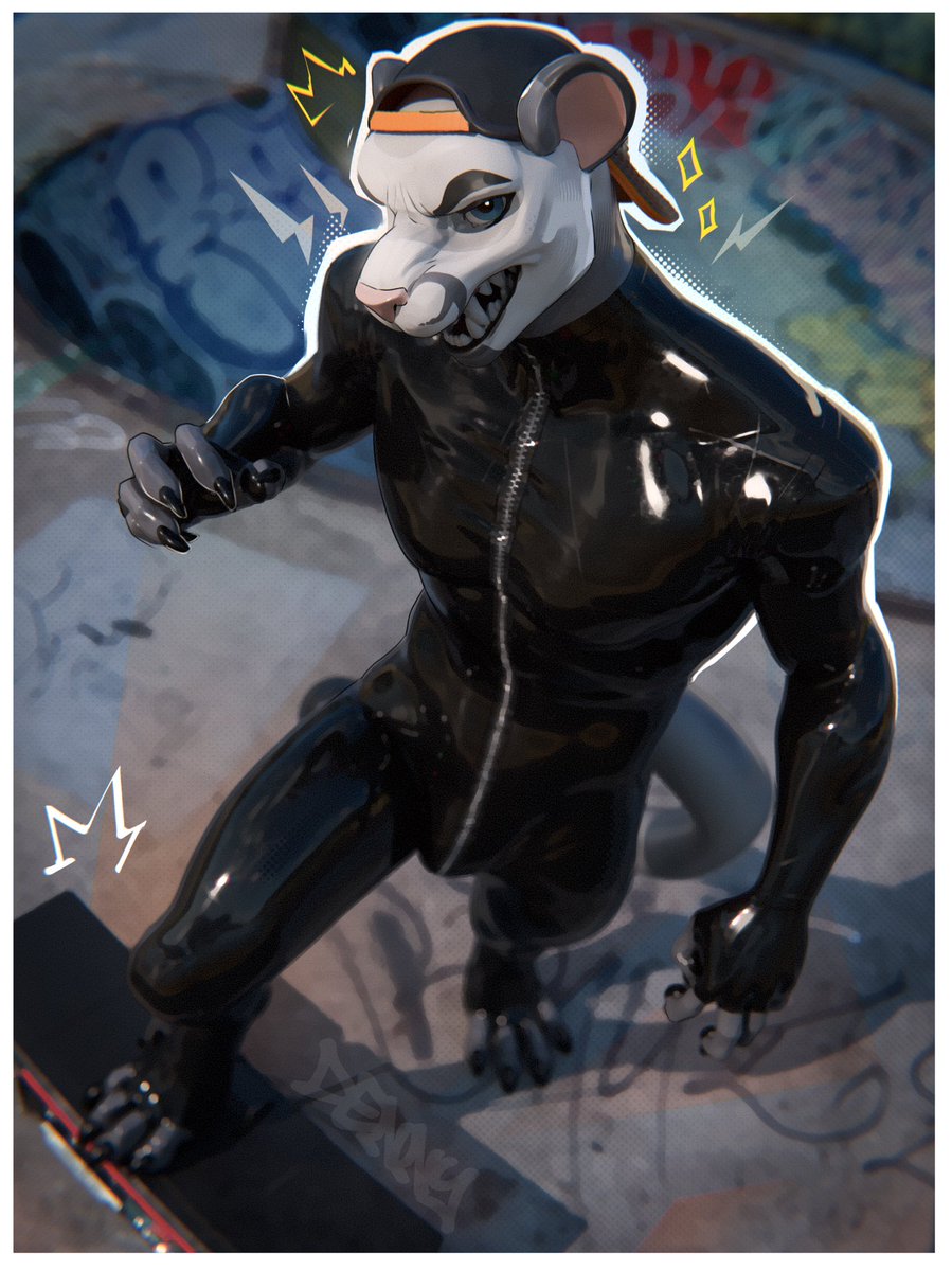 nsfwkekpuro's tweet photo. Watch out this kitty has claws ✨🖤

Happy #Squeakysaturday !!

Stay shiny!!

Commission for @Boltactionbeau https://t.co/k3lwchJXzl