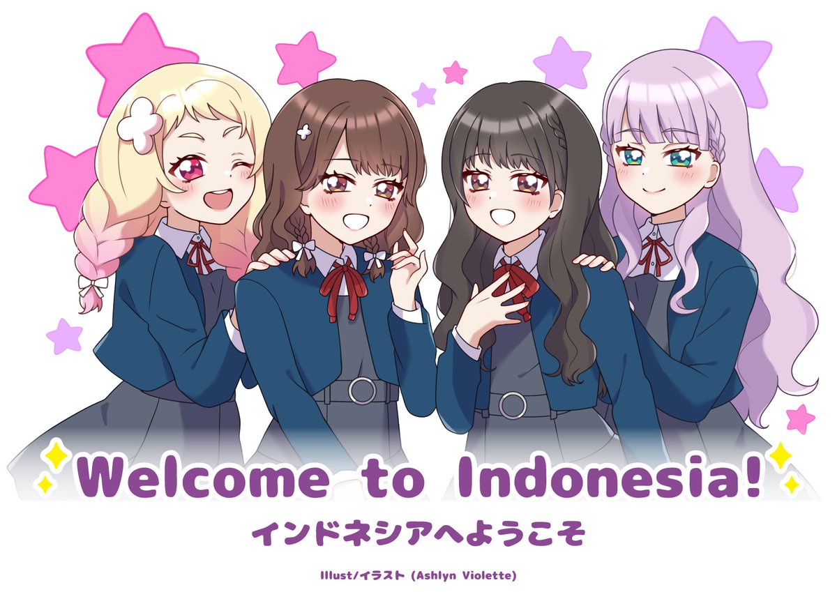 ashlyn_violette's tweet photo. インドネシアへようこそ🩷💜
@AyaEmori_BOX @0927_yuina 

#liella #lovelive #afaid https://t.co/9pLI8XCT6R