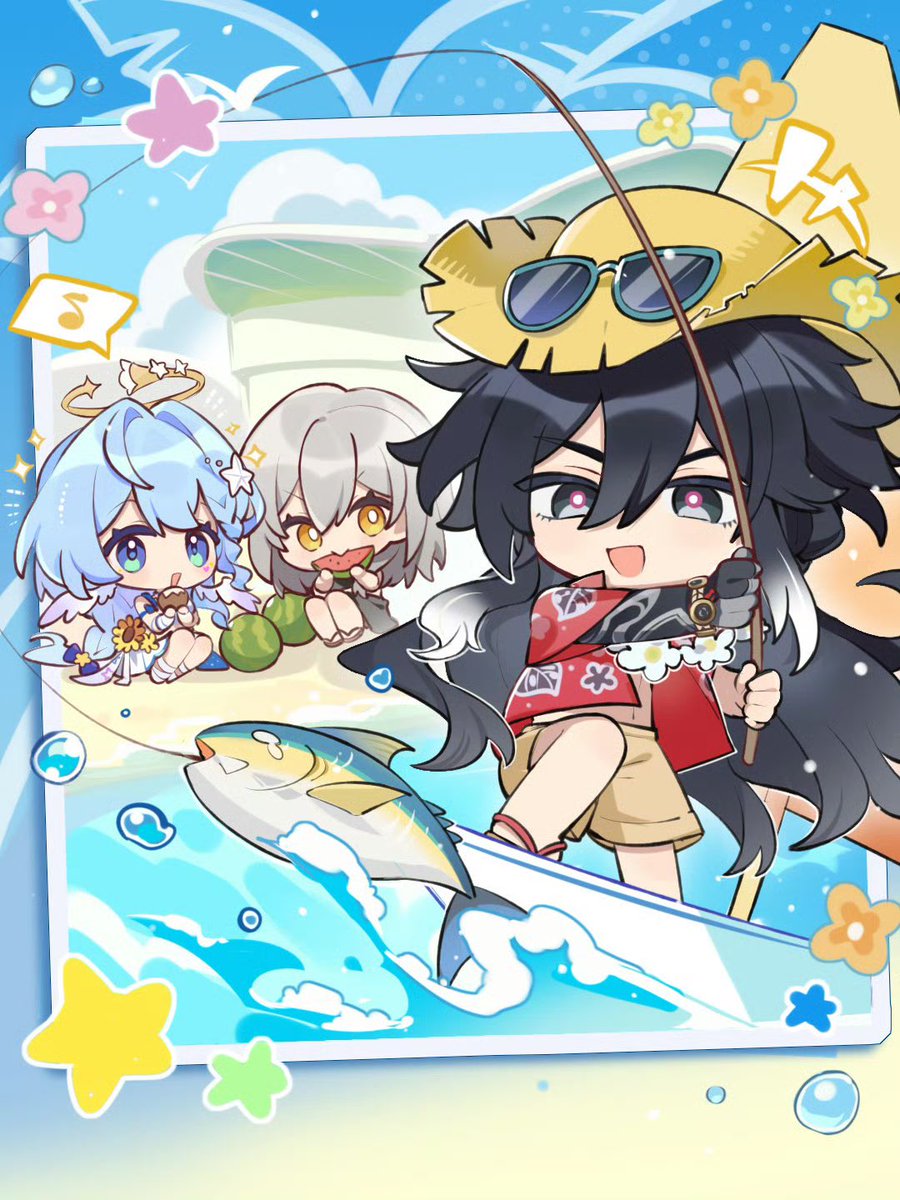 heiankyo_327's tweet photo. 崩壊：スターレイル
公式weiboより
《千星シティ ちびキャライラスト公開》

https://t.co/GmVO1HUcRL https://t.co/Z2sLKLHazo