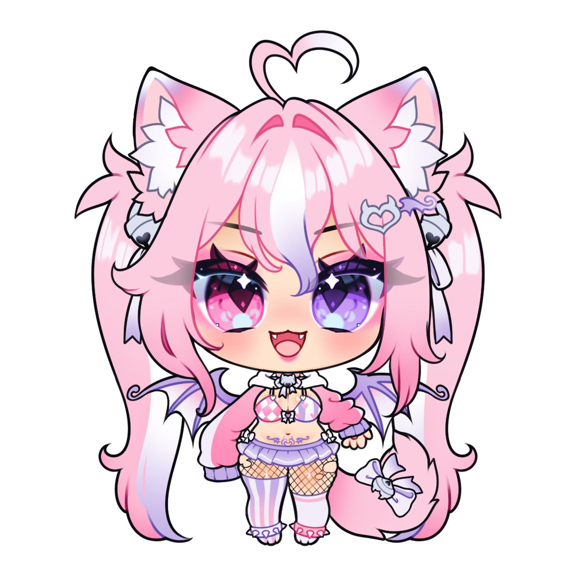 Eskimeww's tweet photo. @PlushGoreX3 My lil succubus kitty! Originally made by the lovely @CthulhuLel :3 https://t.co/KChp8Ynafs