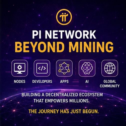 PIWITHPRINCE's tweet photo. 🟣 Pi Pioneers, don't let short-term noise distract you from the bigger picture.

Technology takes time. Ecosystems take time. Mass adoption takes time.
Build. Learn. Participate.

The strongest communities are prepared before the spotlight arrives. 🔥

#PiNetwork #PiCoin #PiCommunity