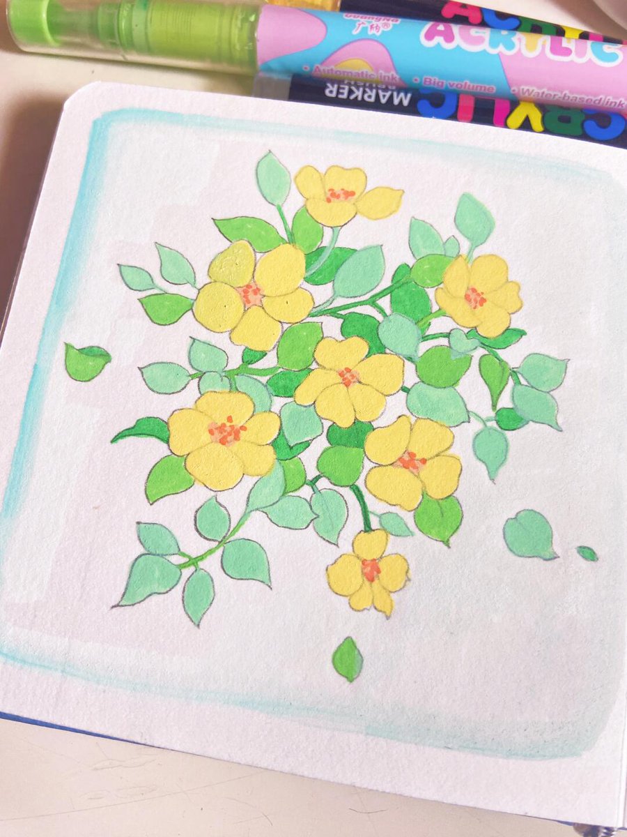 Kristyjansen1's tweet photo. DIY mug makeovers = cheap, cute decor! Grab some acrylic paint + go wild — no art skills needed. My new plant-themed cup is my morning coffee BFF. Who’s trying this https://t.co/CAnqOK4DxV