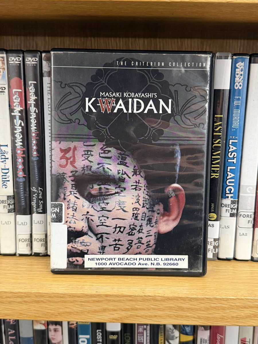 TheCinegogue's tweet photo. don’t sleep on your local library https://t.co/heb4sD2hQY