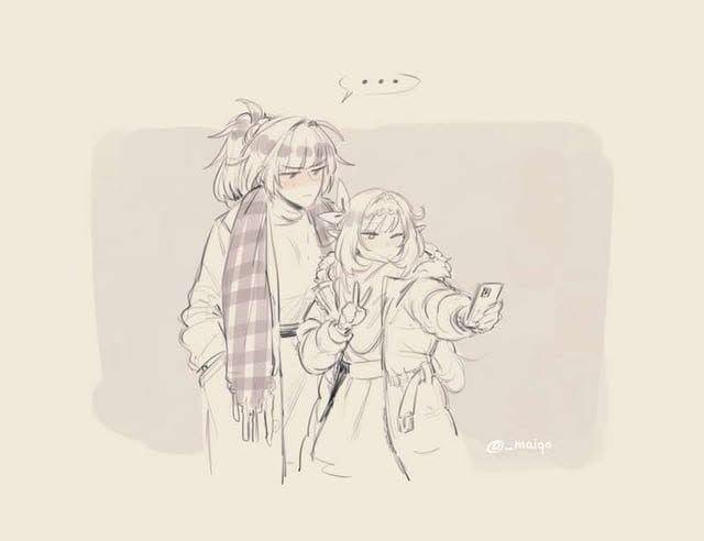 Ririmouto's tweet photo. so cutee https://t.co/2MR8dWZcOe