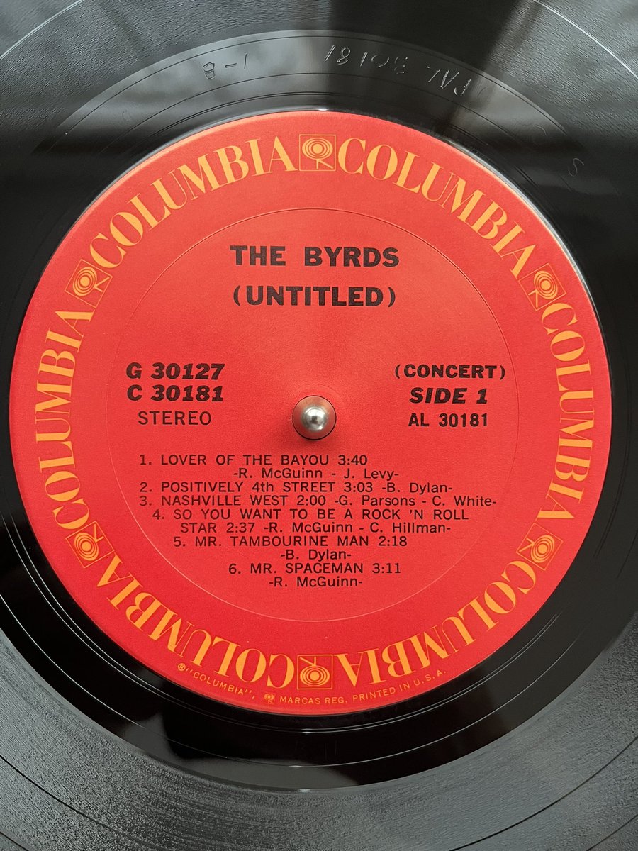 HotelFarewell's tweet photo. The Byrds – (Untitled)

1970年発表、米オリジナル
9thアルバム、2枚組で一枚目がライブ盤でこれまでの曲を収録、二枚目がスタジオ盤
後期の名盤 https://t.co/nFQ7HEupvu