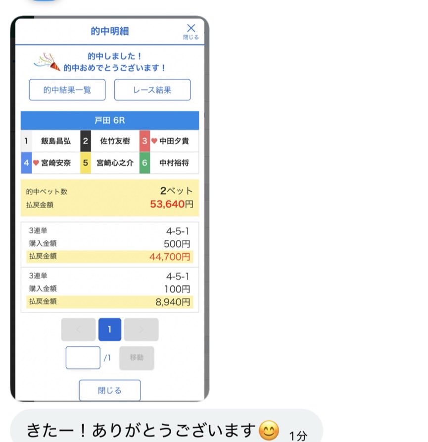kataru4649's tweet photo. バッチリ本命にて89.4倍
抜群でしたね😆

#競艇
#ボートレース https://t.co/FvNWnN7KiI