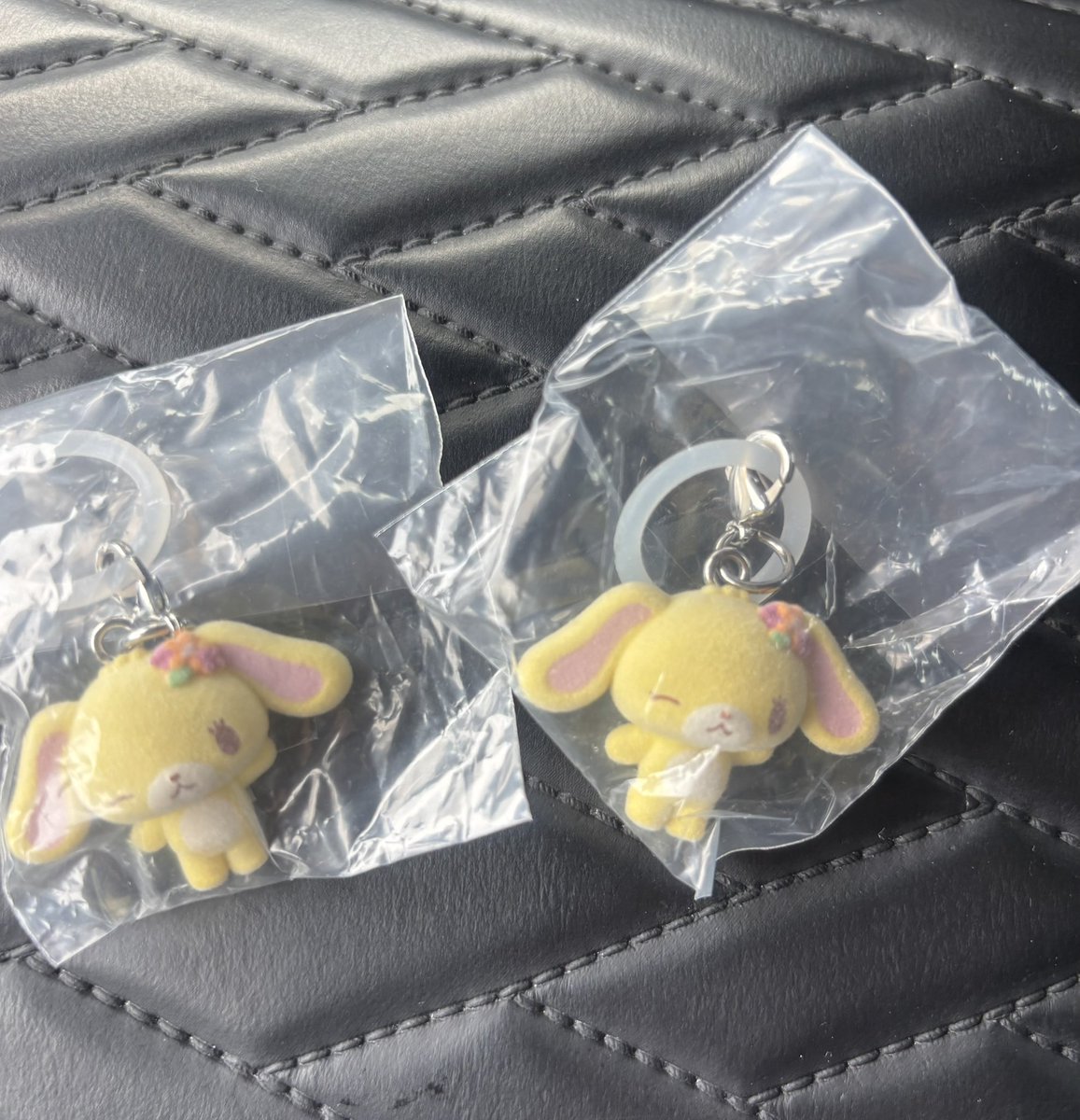 99l23_'s tweet photo. シュガーバニーズ シュガバニ ふわふわめじるしアクセサリー　交換してくださる方探してます。

【求】
ブルーベリーうさ
【譲】
はなうさ

都内手渡しもしくは郵送希望です。
お心当たりがある方はお手数ですがお声がけください。 https://t.co/PFf7o1woEU