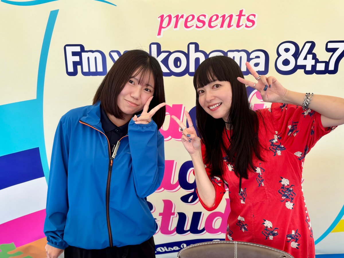 take847fmy's tweet photo. #FMヨコハマ 「 Take your time. in OISO 」

#大磯ロングビーチ の佐藤 風歌 さんにご出演いただきました！
ありがとうございました！

#take847 #武居詩織 #OISO https://t.co/HSW9AbpVRL