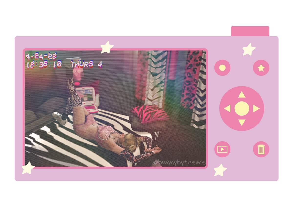 bunnybytesims's tweet photo. Y2K styled sim [2/2] https://t.co/VD4HCRLW29