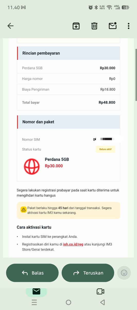 Rava0006's tweet photo. @CareIM3 Nih di email pun  jd ada ongkirnya https://t.co/majjAfX2Ay