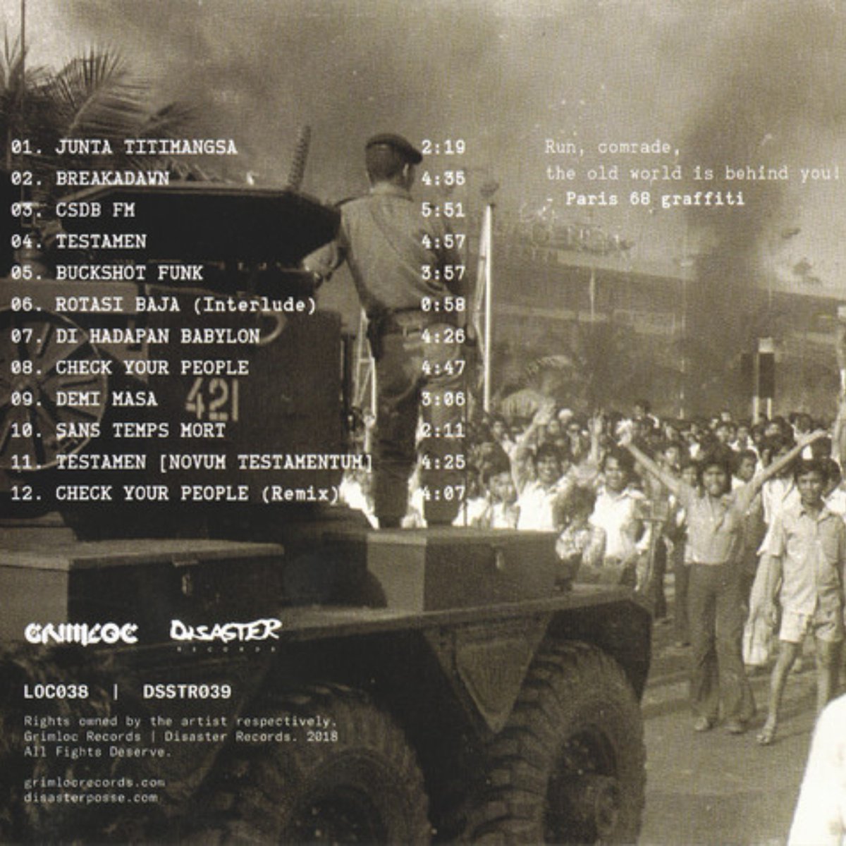 iPopBase's tweet photo. 8 years ago today, Morgue Vanguard &amp; Doyz released ‘Demi Masa.’ https://t.co/Mv0yTOW48Z