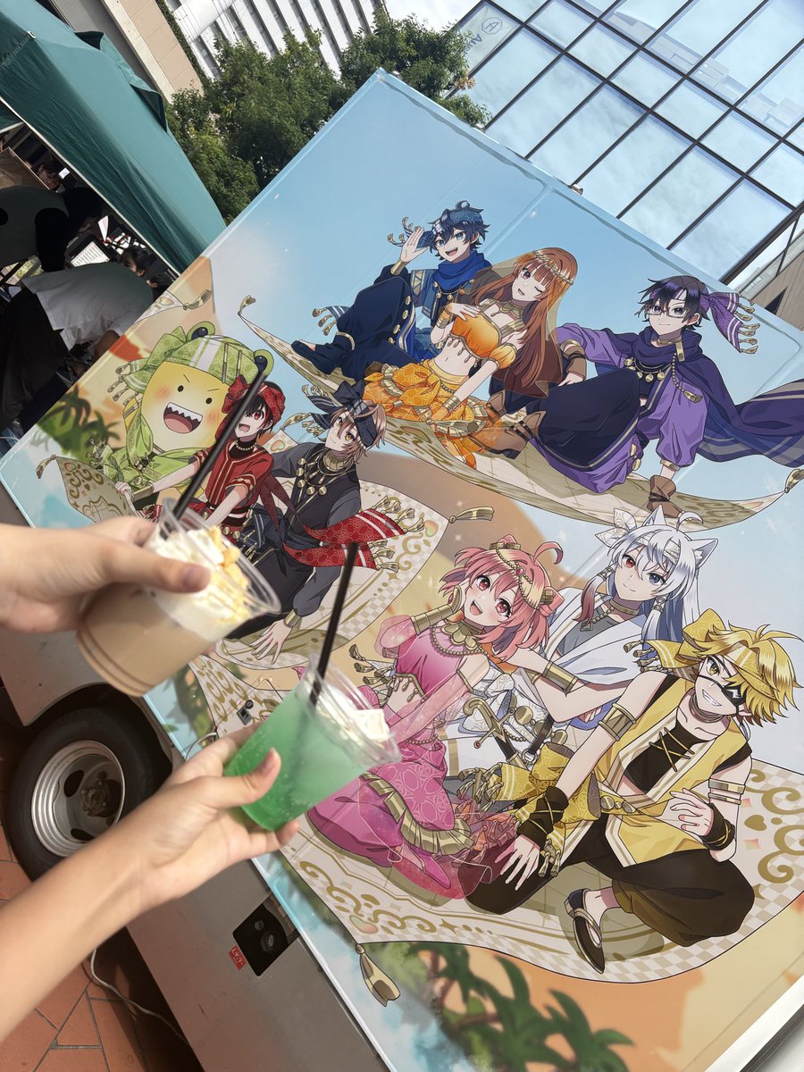 sato_dnq's tweet photo. @Sushi_hrno と行ってきました！！！

楽しかった🥳🥳

 #からぴち   #ぴちりすと繋がりたい https://t.co/d41h83tdj2