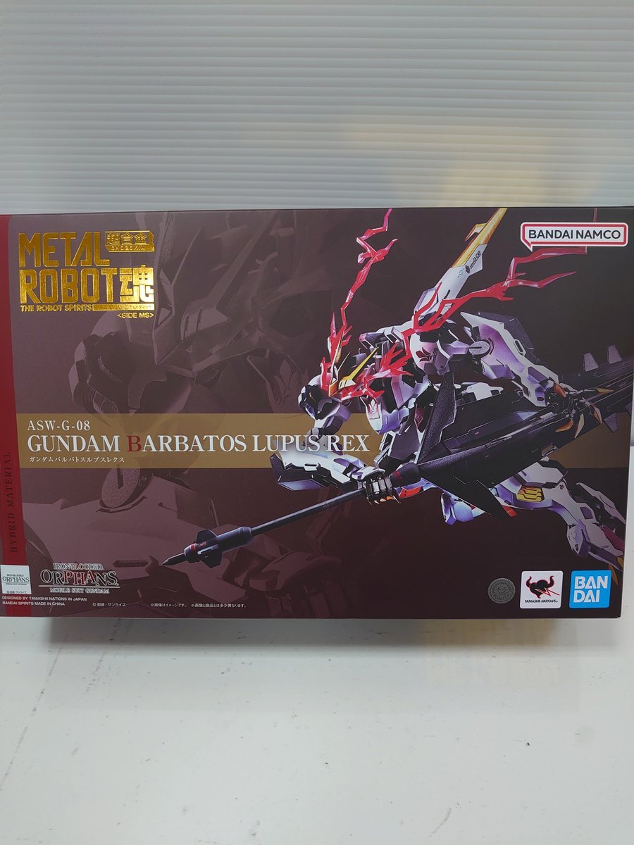od_hobby's tweet photo. METAL ROBOT魂 〈SIDE MS〉 
ガンダムバルバトスルプスレクス 
機動戦士ガンダム 鉄血のオルフェンズ

🚀🤖買い取りました🤖🚀
💙ありがとうございます💙

#METALROBOT魂 
#ガンダムバルバトスルプスレクス 
#機動戦士ガンダム鉄血のオルフェンズ
#王の洞窟ホビー買取 https://t.co/0e94saOhXt