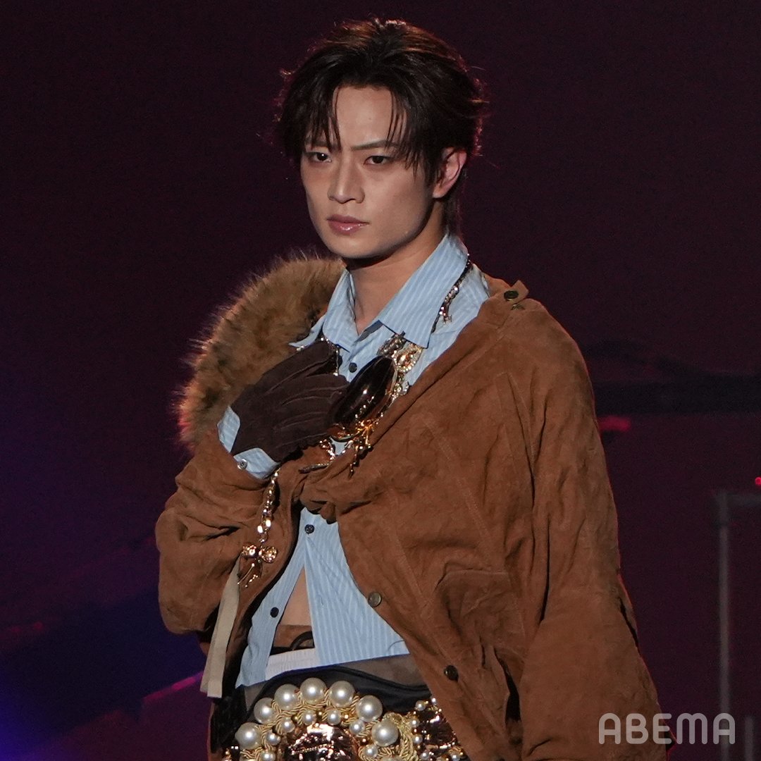 ABEMA's tweet photo. ⋱ TGCステージ速報🧡⋰

#ACEes #浮所飛貴 が登場✨

SBI証券 presents TGC 松山 2026
#ABEMA で無料生中継中📢

推しのステージを見届けよう🫶

#ABEMAでリアタイTGC
#TGC松山
