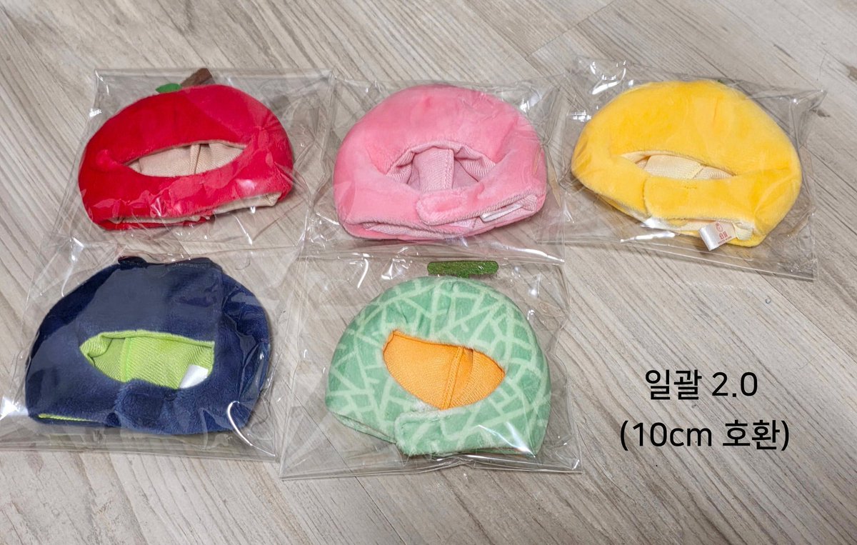 indukk_1's tweet photo. 10cm 솜인형 호환 가능한 모자, 의상 판매합니다.
여러개 구매시 절충o

- 과일 모자: 일괄 1만5천원(개별 판매시 각4천)
- 동물 모자 : 4천 (턱받침 : 2천) - 일괄시 2만

#솜솜옷장터 https://t.co/TOSUcWtcq5