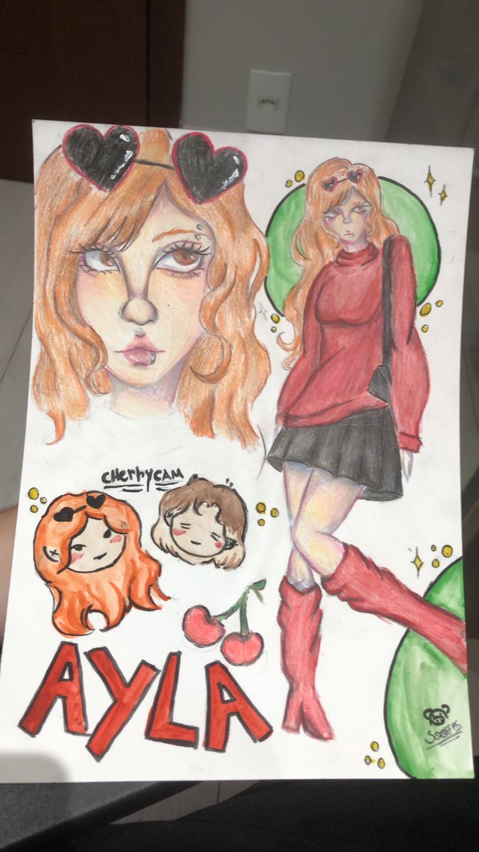 sgoiab's tweet photo. Desenhozinho da ayla #XdaQuestãoRPG #CherryCam https://t.co/INpcLHFS22