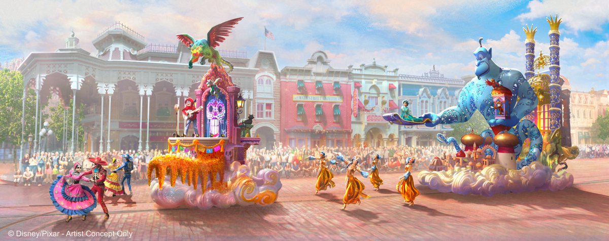 DLPNews's tweet photo. Retrouvez toutes les annonces de @DisneylandParis à la #D23 via le lien en commentaire ⤵️ https://t.co/PsFlrTA4fQ