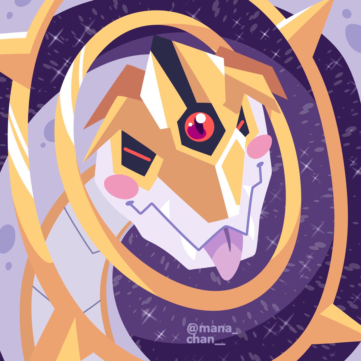 mana_chan__'s tweet photo. 💛 I LOVE HELIOSBOAMON 🤍 #digimon https://t.co/pZae1m3KeZ