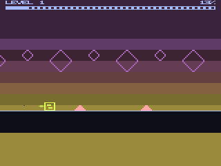 brewotakumag's tweet photo. Atari Dash (2026) by unamik for Atari XL/XE. A one-button rhythm platformer coded in 6502 assembly for PAL Atari 8-bits. Can you keep the beat and the jump?

🎁 https://t.co/poSnPo6t4r

#homebrew #atari #xlxe #retro #game #ataridash https://t.co/CGS3UmVkLS