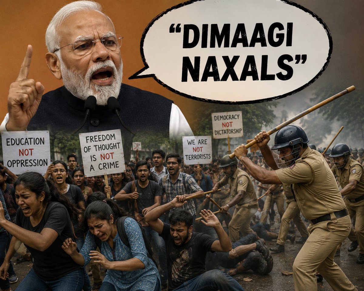 sagarikaghose's tweet photo. Most heartless, remorseless, anti youth Prime Minister ever. https://t.co/JwR4ulrYH4