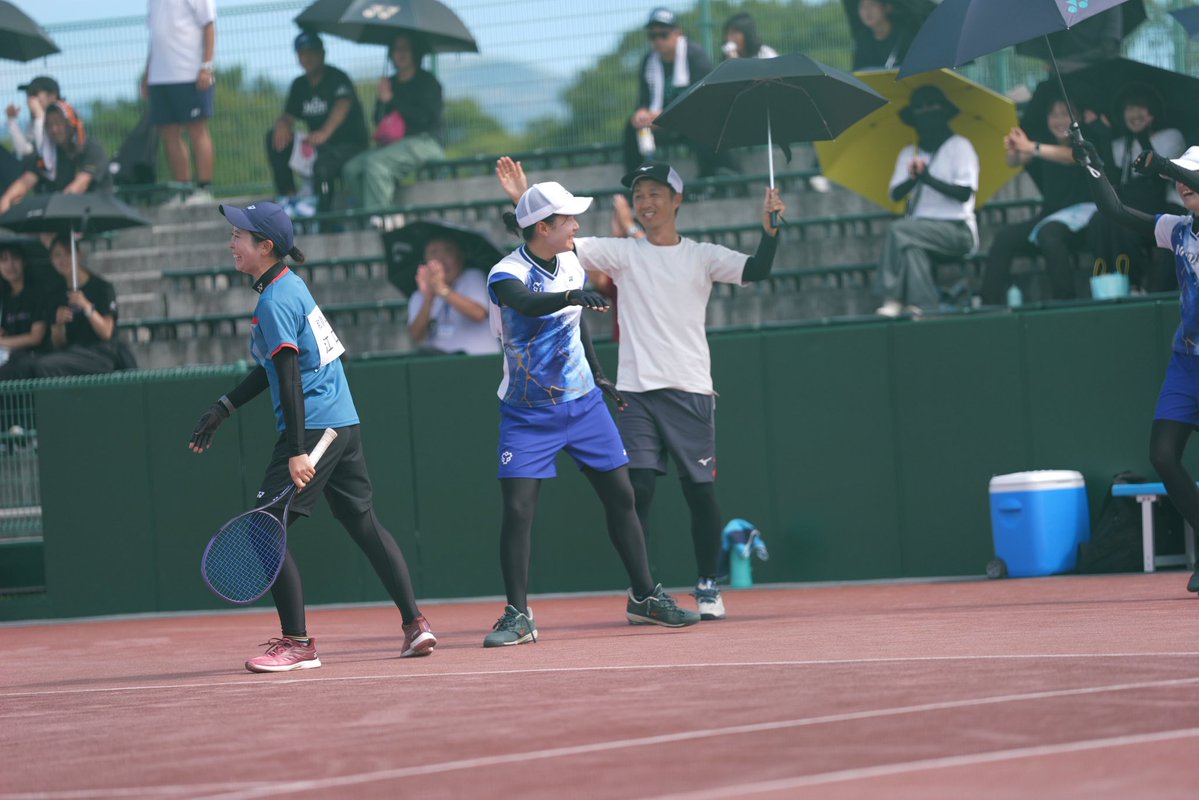 st_aikouka's tweet photo. 国スポ近畿ブロック
和歌山県1-1京都府
天野佐々木真2-④原口宮前
江口④-3長谷川（F7-5）
佐々木夏久留0-0矢野村上

江口が勝ち切って三番勝負へ！！ https://t.co/cJyznrZPoq