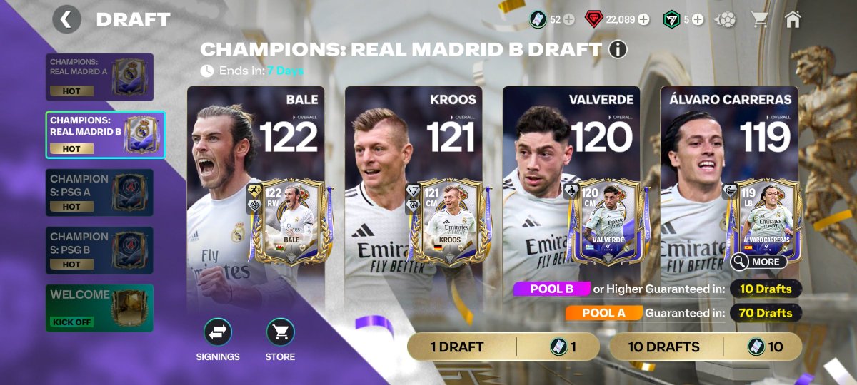 aoptinos50780's tweet photo. @purefootball_x Please brother any suggestion should I opening this draft or keep it for Liverpool or next event ❤️🫂 https://t.co/Mt7k27yAxE