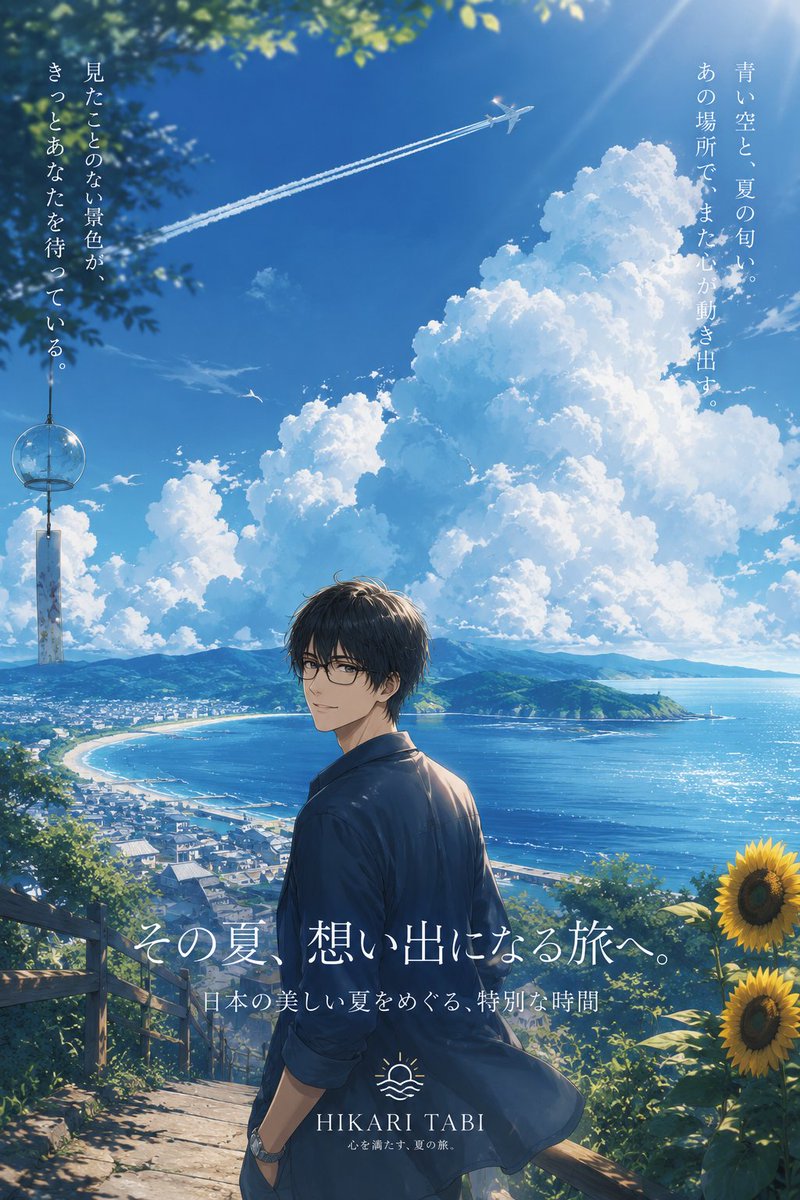 chrom_wave's tweet photo. プロンプトお借りしました！
@Somar9871 

避暑地に一人旅行きたい！！ https://t.co/zCLhytCFBP
