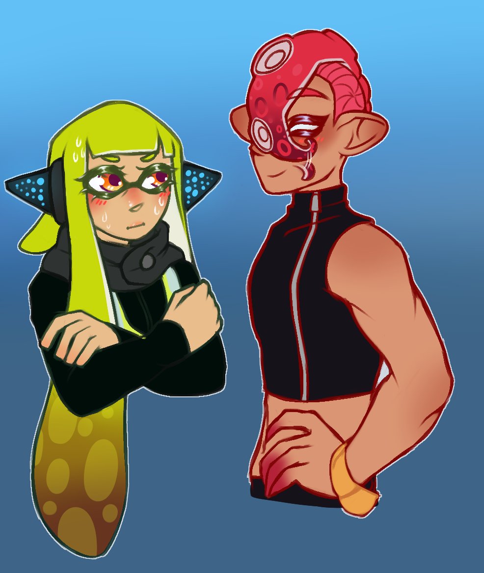 dyewtywse's tweet photo. "Fellas grab yo lady if yo lady fiiinnneee."

Okay I said the last post is the final warning before I start posting nsfw, but this is the actual forrealzies the final warning ok bye 

#agent24 #agent3 #agent8 #eight #splatoon #splatoon2 #octoexpansion #captain3 https://t.co/RAOus4mX5I