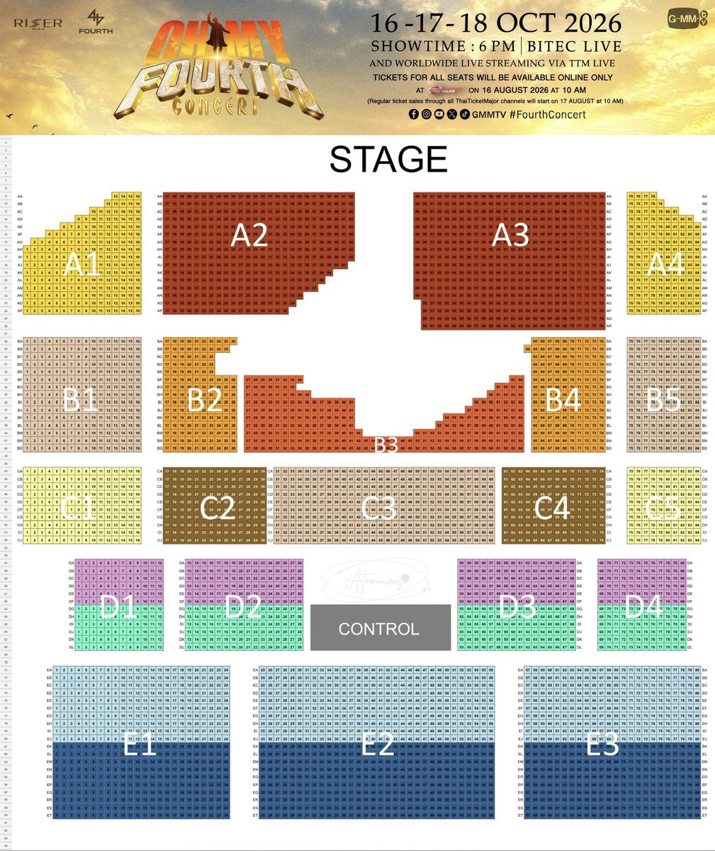 Atomiums's tweet photo. ผัง OH MY FOURTH CONCERT นะค้าบบบ ใครนั่งตรงไหนมาแชร์กันได้น้าาา 

นั่งตรงไหนก็เห็นพี่ศิลปินแน่นอน เดินเก่งงงงง!! ทุกคนรู้โลกรู้ น้องโฟร์ทดุ้กดิ้กทุกโซน 🤣🤣🤣

#FourthConcert @tawattannn  
#Fourthnattawat #โฟร์ทณัฐวรรธน์ https://t.co/hhmKEX2jYX