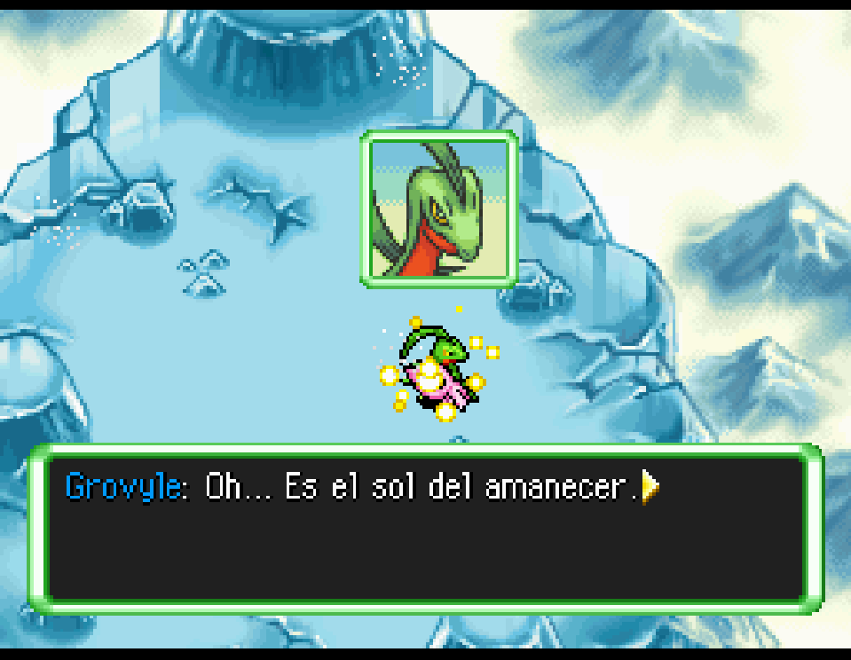 lospolloshmnos's tweet photo. El mejor momento de la saga. Dusknoir desapareciendo sin arrepentirse de su decisión para que luego Grovyle y Celebi vean el amanecer juntos... no podría tener un mejor final este capítulo https://t.co/Tj8IxLB0FI