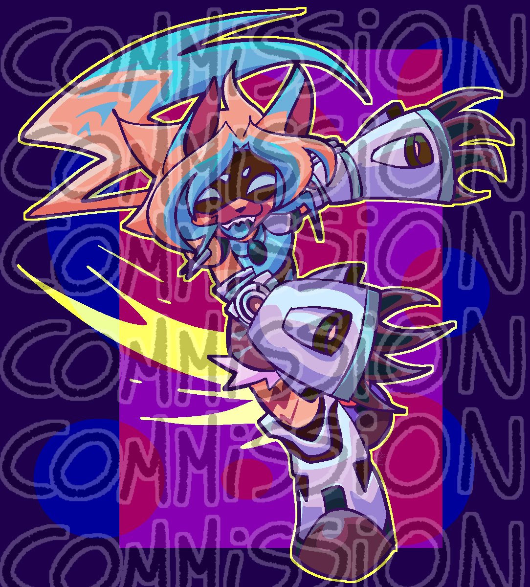 raincolor__'s tweet photo. last comm for @SonicBat05 

tysm for commissioning me!! nvn https://t.co/pp2iFGbzc1