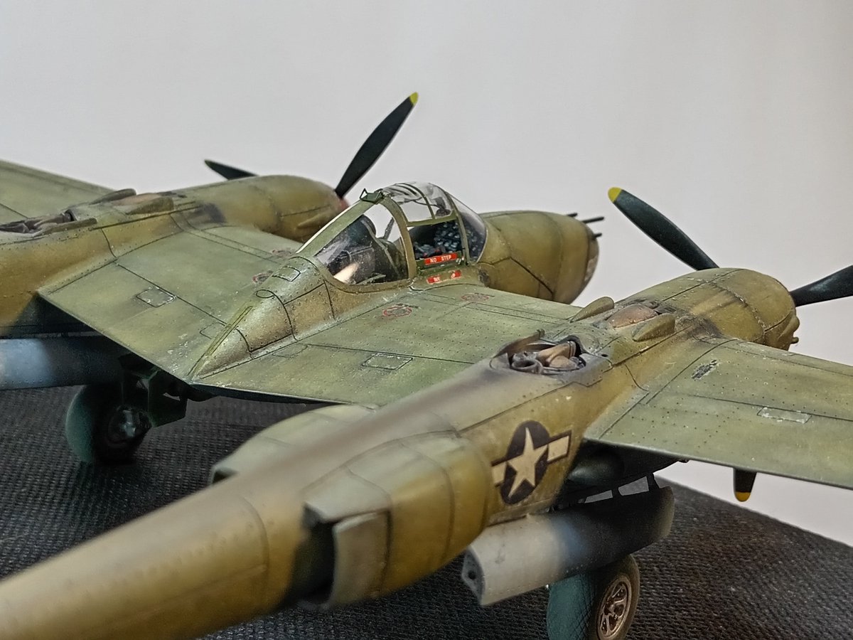 AlexHighlander3's tweet photo. ロッキード P-38G ライトニング戦闘機「ビューティフル・ラス」 https://t.co/GZPyPh1xRs