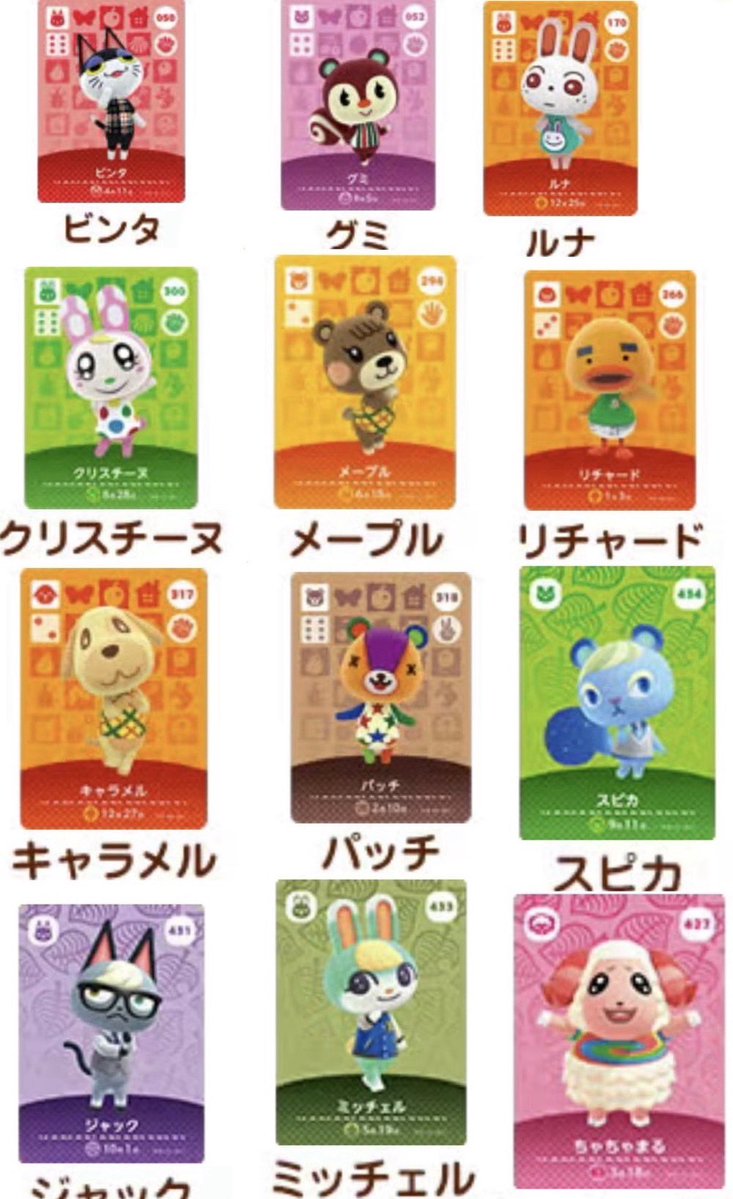 1585wpz__'s tweet photo. あつ森 amiibo カード 交換 どうぶつの森

譲  1.2枚目、
　SP(ご希望のものあるか調べます)

求  3枚目
n（当方）:1可能

郵送での交換希望
お気軽にお声がけください★彡 https://t.co/TOCx94qOFU