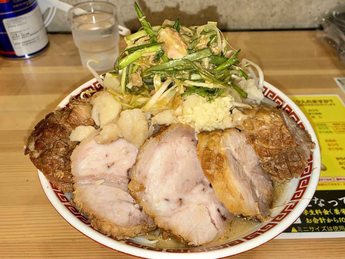 soBJ313rd's tweet photo. 青森市
ラーメンくめちゃん
小豚ラーメン！最高！！
替え玉も(^^) https://t.co/8JlZFZRton