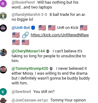 Kevin04128158's tweet photo. Ok which one of you 2 maga losers are going to put your  pud in your hand and give it couple tugs while arguing and restreaming each other. This shit is cringe as hell, remember the lights are always on at motel 6 and welcomes you 2. @PortlandBipolar @UnfilteredNRaw https://t.co/7rRIuQOaYV