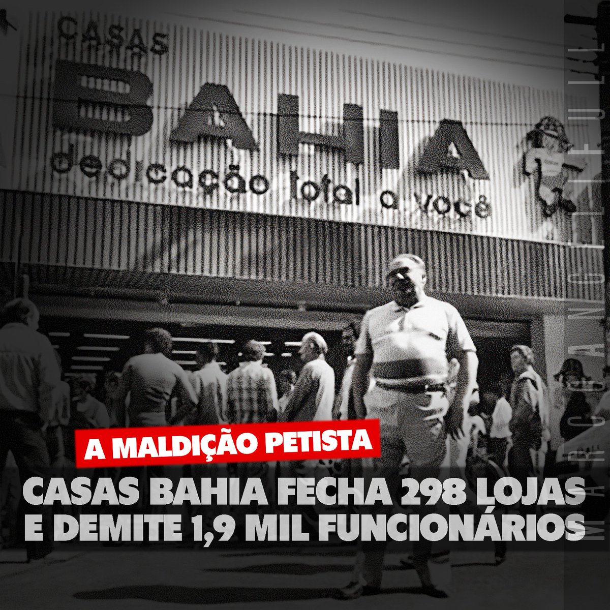 livre_amazonia's tweet photo. @roxmo Não é pouco, mas as Casas Bahia é apenas mais uma das vítimas da erosão econômica inacreditável causada pelo lulismo e que cria uma avalanche de empresas em estado de recuperação judicial ou falência mesmo.
Se essa bactéria maligna que contamina e apodrece o tecido do organismo https://t.co/9JIzNmoqgB