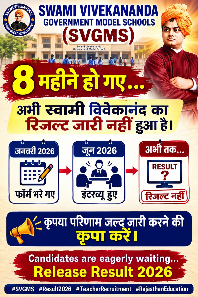 Pradeep_Panwar9's tweet photo. #SVGMS Result 
"Justice delayed is justice denied"
@Drabhaysingh05 
@Udta_Panchi__ 
@sanjaym78852136 
@saten_08 
@cbseindia29 https://t.co/uBb2R05zf4