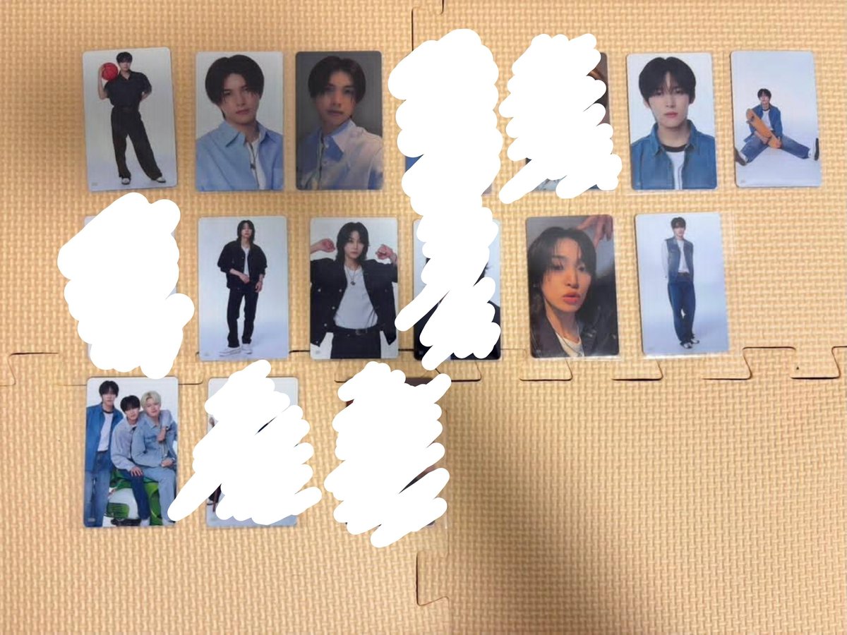mrkr009's tweet photo. 交換 KO1KEYZ ファンミ トレカ 友人分

譲:以下の写真(柳谷、後藤、シンヘン、小野、加藤)

求:シヨン(2枚目のチェックついてないもの)

21日手渡し
お気軽にお声かけください🙇‍♀️ https://t.co/skgfeXI5BM