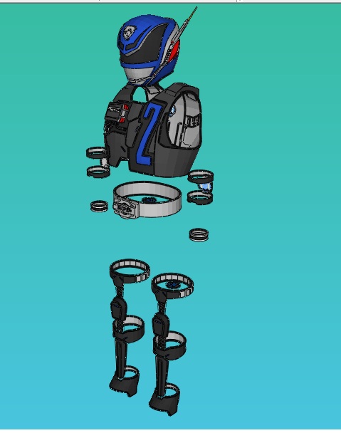 isamudyson9's tweet photo. #dekaranger #cosplay #SPD #pepakura https://t.co/UCgWRTTOpT