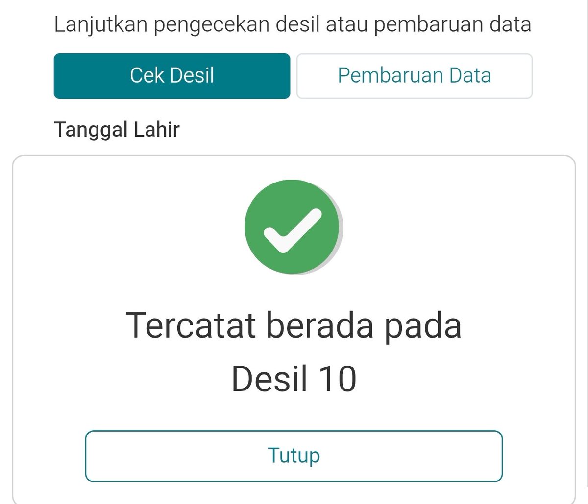 YNT_KTS's tweet photo. @sosmedkeras Desil 10 dooong https://t.co/wY95s5Jp2K