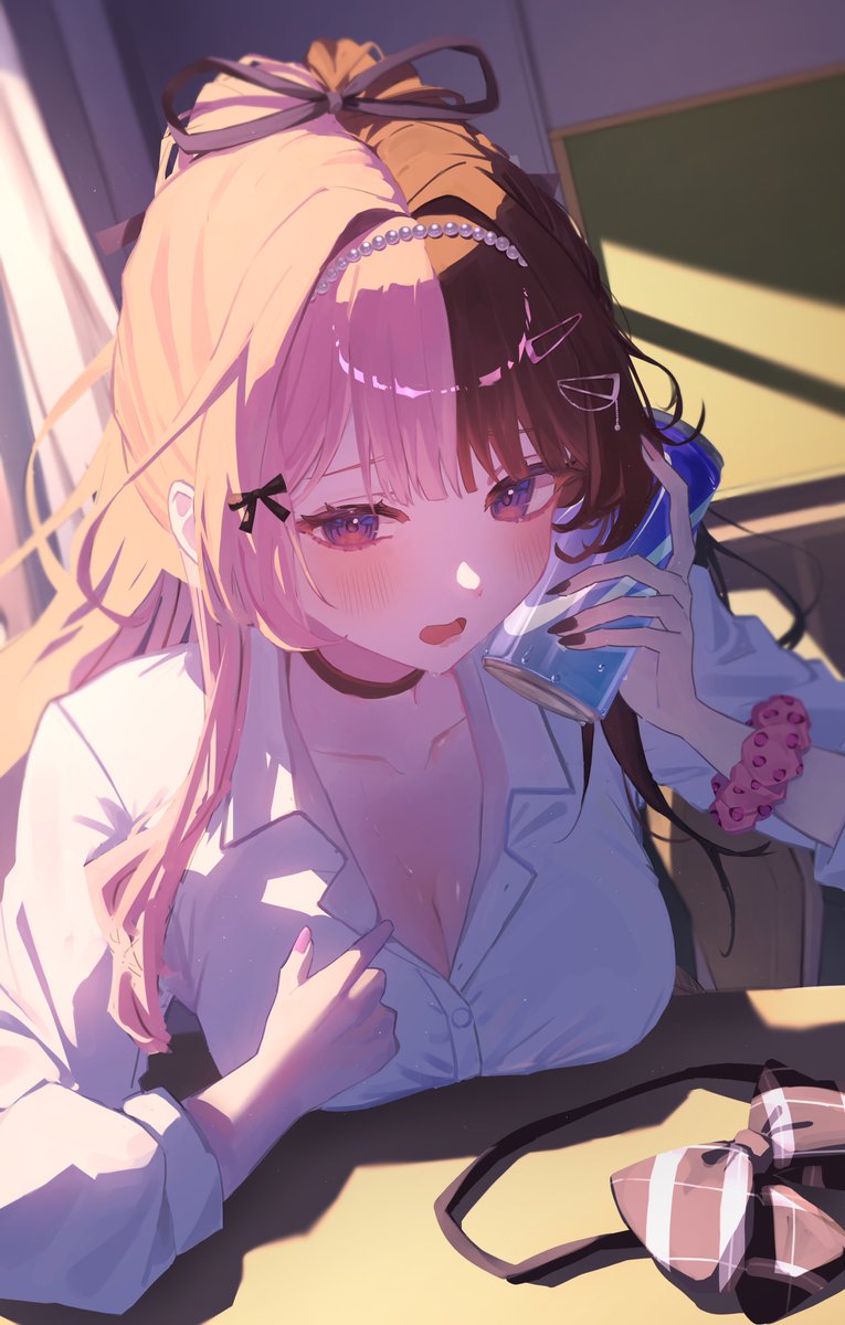 kM__516's tweet photo. 今日暑くない？
 #ひなのの絵なの https://t.co/xT1bT1AbZL