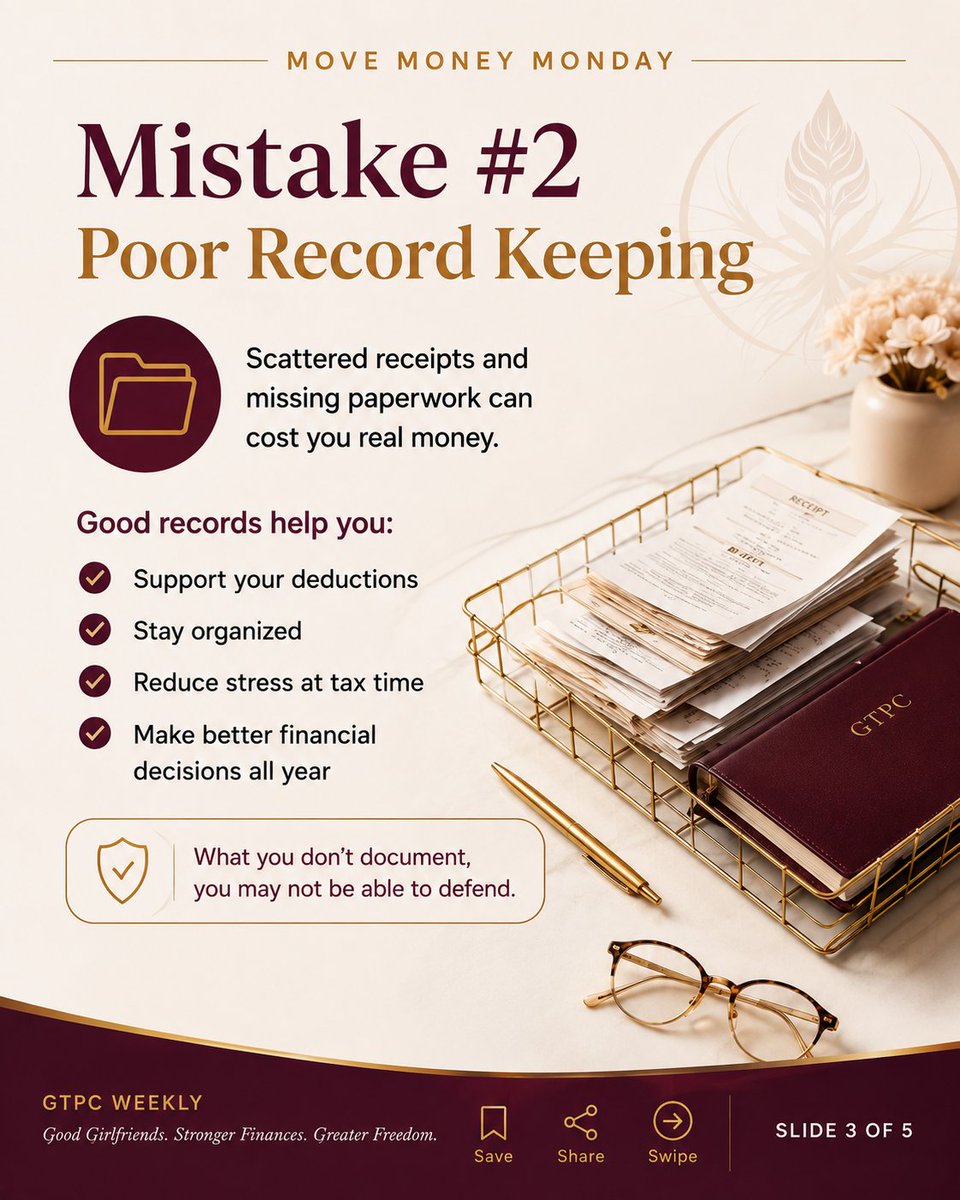 AngeleenHarris's tweet photo. Tax Mistake #2

#TaxTwitter #Taxseason https://t.co/glwr4pEZ5P