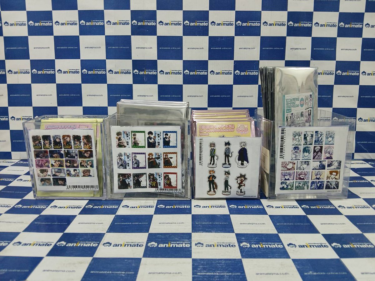 animatejma_bkk's tweet photo. สินค้าใหม่ TOKYO ALIENS

-Trading Clear Card 2pcs set (Nekokko) ราคาสุ่มละ 205 บาท
-Trading Acrylic Card Keychain (Wasou) ราคาสุ่มละ 270 บาท
-Trading Acrylic Stand (Nekokko) ราคาสุ่มละ 275 บาท
-Trading Postcard 2pcs set vol.4 ราคาสุ่มละ 135 บาท

สมาชิกลด 5%
วางจำหน่ายแล้วทางหน้าร้านอะนิเมทสาขา MBK Center นะครับ
#animatebkk