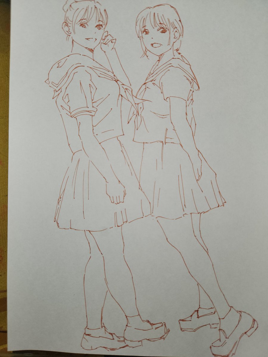 drmdice's tweet photo. インクの出が悪くなったので brownに代えた。
メーカーは一緒。PILOT  で Juice
サイズは 0.38

同時期に買ってるはずなのに、こっちは全然 引っかかるような感じないんだよなー。
なんでだろ。
Dark Red って混ぜもの多いのかな? https://t.co/EA7wghGNVb