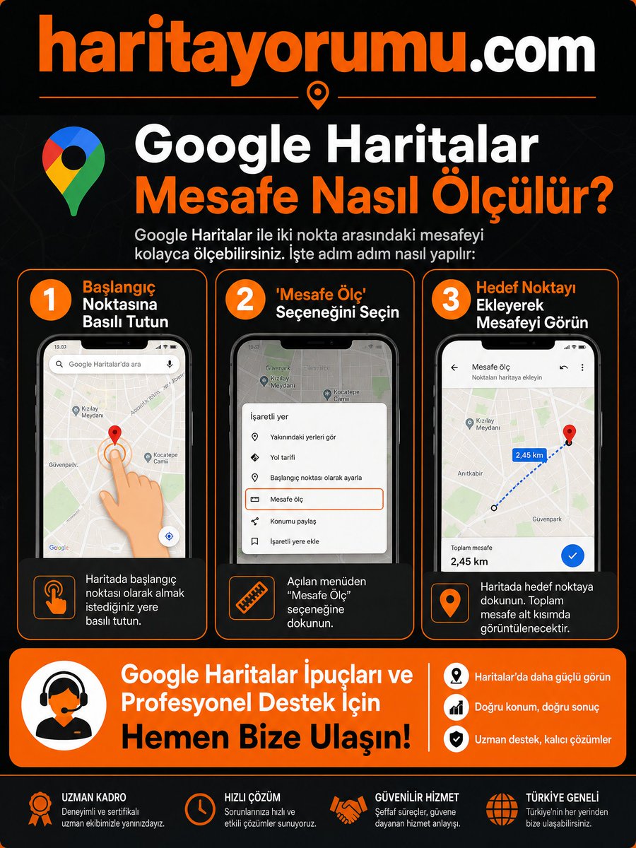 yorumalmalisin's tweet photo. Google Haritalar Mesafe Ölçme https://t.co/ZGmn1vwBbU